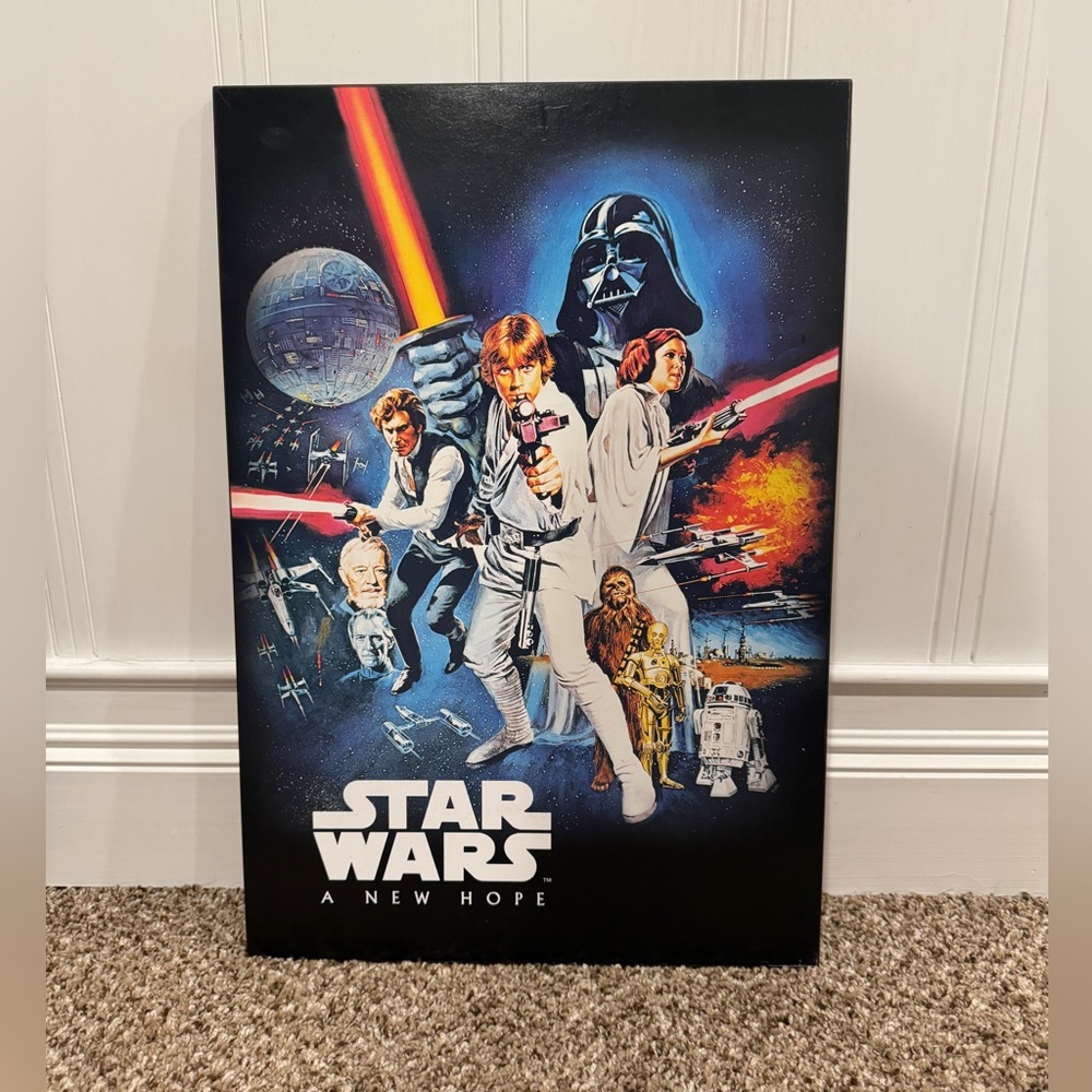 STAR WARS - Star Wars “A New Hope” wall picture.